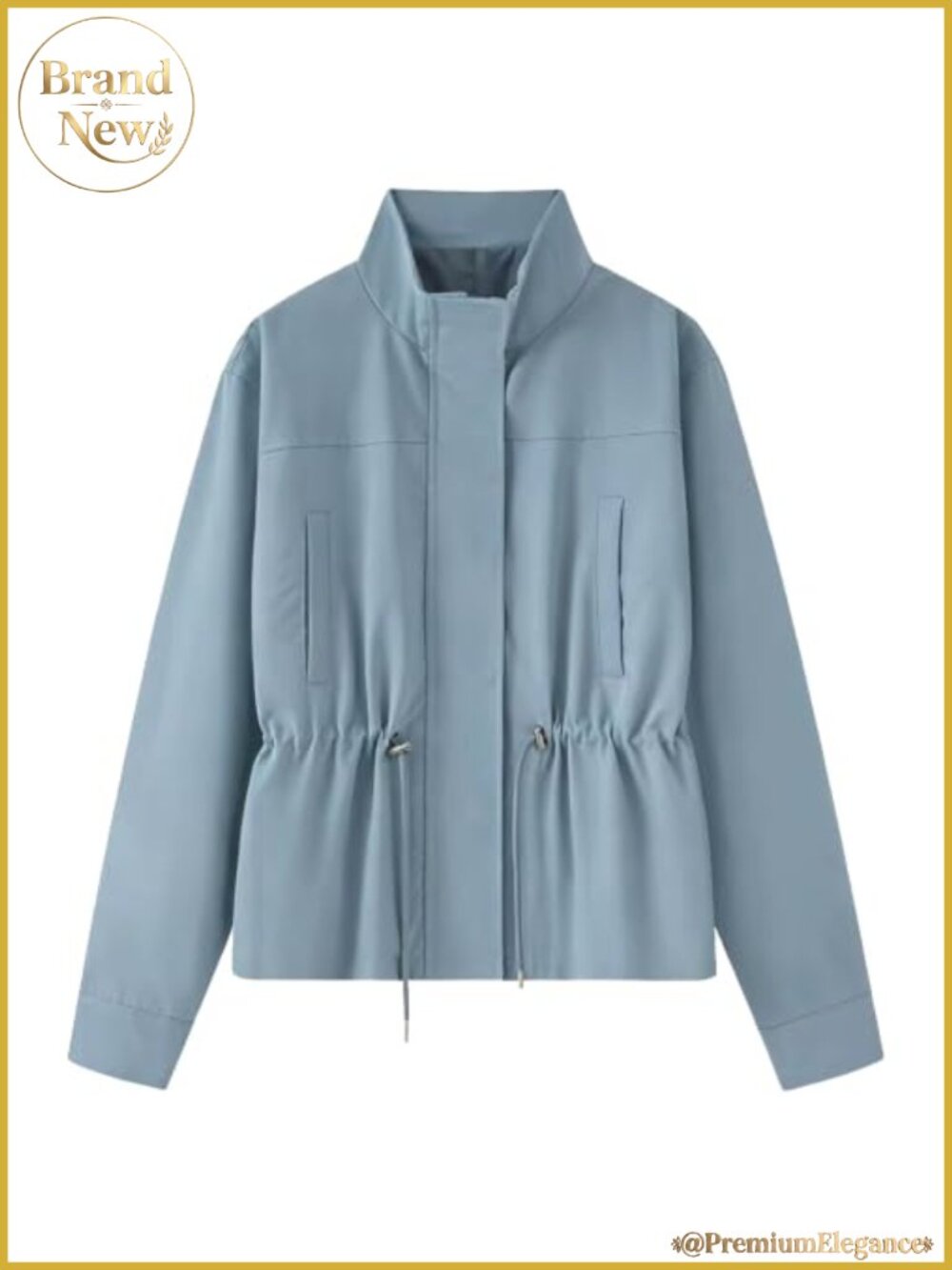 Lightweight Utility Jacket Women's Zip Up Windbreaker Casual Streetwear